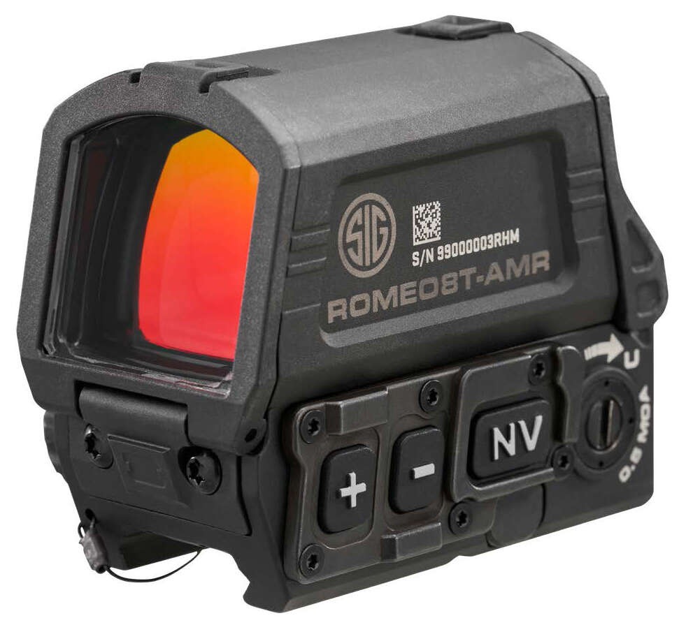 Sights Lasers Sig Sauer ROMEO 8T AMR SIG ROMEO8T-AMR 1X40 QBCD 2.0 MSAR &bull; Model: ROMEO 8T AMR